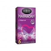 Презервативы с рёбрышками Domino Harmony - 6 шт. - Domino - купить с доставкой в Новороссийске