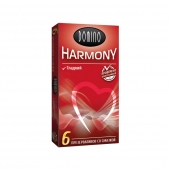 Гладкие презервативы Domino Harmony - 6 шт. - Domino - купить с доставкой в Новороссийске