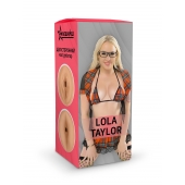 Двусторонний мастурбатор Lola Taylor - 22 см. - ФлешНаш - в Новороссийске купить с доставкой