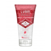 Интимный гель-смазка на водной основе Lubrimax Magic Strawberry - 75 мл. - ИнтелБИО - купить с доставкой в Новороссийске