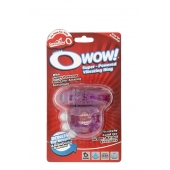 Фиолетовое эрекционное виброкольцо OWOW PURPLE - Screaming O - в Новороссийске купить с доставкой