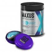 Гладкие презервативы Maxus G spot с двойной спиралью - 15 шт. - Maxus - купить с доставкой в Новороссийске