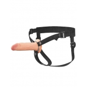 Полый страпон на ремнях 6’’ Hollow Silicone Strap-on - Pipedream - купить с доставкой в Новороссийске