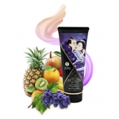 Массажный крем для тела с ароматом экзотических фруктов Exotic fruits - 200 мл. - Shunga - купить с доставкой в Новороссийске
