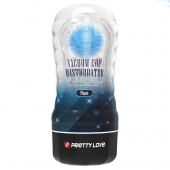 Прозрачный текстурированный мастурбатор Vacuum Cup Masturbator Planet - Baile - в Новороссийске купить с доставкой