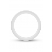 Белое люминесцентное эрекционное кольцо Silicone Glo Cock Ring - Blush Novelties - в Новороссийске купить с доставкой