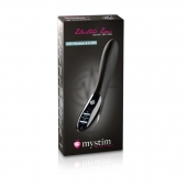 Черный вибратор с миостимуляцией Mystim Electric Eric Black Edition - 27 см. - MyStim - купить с доставкой в Новороссийске
