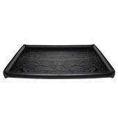 Черная виниловая простынь с надувными краями Nuru Inflatable Vinyl Massage Sheet - XR Brands - купить с доставкой в Новороссийске