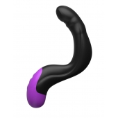 Черно-фиолетовый вибромассажёр простаты Hyper-Pulse P-Spot Massager - Pipedream - в Новороссийске купить с доставкой