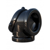 Черное эрекционное кольцо Rock Hard Cock Pipe - Pipedream - в Новороссийске купить с доставкой