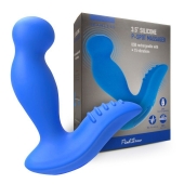 Синий вибромассажер простаты 3,5’’ P-spot Massager - 12,5 см. - Erokay - в Новороссийске купить с доставкой