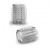 Прозрачная насадка с шипами STAY HARD COCK SLEEVE 01 CLEAR - Blush Novelties - в Новороссийске купить с доставкой