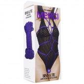 Фиолетовая верёвка для связывания и фиксации Bind Tie - 15,24 м. - Doc Johnson - купить с доставкой в Новороссийске
