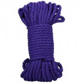 Фиолетовая верёвка для связывания и фиксации Bind Tie - 15,24 м. - Doc Johnson - купить с доставкой в Новороссийске