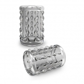 Прозрачная насадка с бороздками STAY HARD COCK SLEEVE 04 CLEAR - Blush Novelties - в Новороссийске купить с доставкой