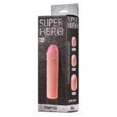 Фаллоудлинитель SUPER HERO Tempter - 16 см. - Lola Games - в Новороссийске купить с доставкой