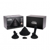 Конусный вибромассажер Cowgirl Cone с 2 насадками - CowGirl - купить с доставкой в Новороссийске