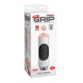Мастурбатор-вагина Extreme Toyz Mega Grip Vibrating Stroker Mouth - Pipedream - в Новороссийске купить с доставкой