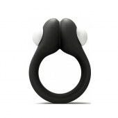 Черное эрекционное кольцо Zippy Vibrating Ring With Bullet - Adrien Lastic - в Новороссийске купить с доставкой