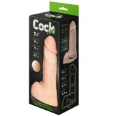 Телесный фаллоудлинитель с мошонкой Cock Next - 19 см. - LOVETOY (А-Полимер) - в Новороссийске купить с доставкой