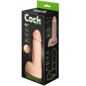 Телесный фаллоудлинитель с мошонкой Cock Next - 17 см. - LOVETOY (А-Полимер) - в Новороссийске купить с доставкой