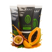 Набор из 3 съедобных лубрикантов JUJU со вкусом тропических фруктов - JuJu - купить с доставкой в Новороссийске