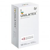 Разноцветные ароматизированные презервативы Unilatex Multifruit  - 12 шт. + 3 шт. в подарок - Unilatex - купить с доставкой в Новороссийске