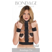 Фиксатор рук к груди увеличенного размера Bondage Collection Bondage Tie Plus Size - Lola Games - купить с доставкой в Новороссийске