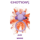 Сиреневое эрекционное виброколечко Emotions Minnie - Lola Games - в Новороссийске купить с доставкой