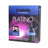 Стимулирующая насадка с усиками и шипиками Platino  Ураган - Sitabella - купить с доставкой в Новороссийске