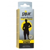 Спрей-пролонгатор длительного действия pjur SUPERHERO Strong Spray - 20 мл. - Pjur - купить с доставкой в Новороссийске