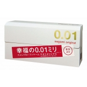 Супер тонкие презервативы Sagami Original 0.01 - 5 шт. - Sagami - купить с доставкой в Новороссийске