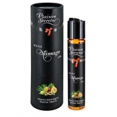 Массажное масло с ароматом экзотических фруктов Huile de Massage Gourmande Fruits Exotiques - 59 мл. - Plaisir Secret - купить с доставкой в Новороссийске