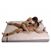 Бондаж для фиксации на кровати Frisky Bedroom Restraint Kit - XR Brands - купить с доставкой в Новороссийске
