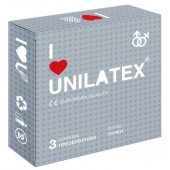 Презервативы с точками Unilatex Dotted - 3 шт. - Unilatex - купить с доставкой в Новороссийске
