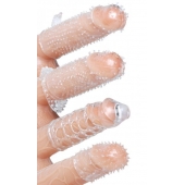 Набор из 4 насадок на член Pleasured Penis Enhancement Sleeve 4 Pack - XR Brands - в Новороссийске купить с доставкой