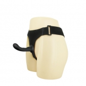 Страпон с изогнутой головкой Ultra Harness Curvy Dildo - 15,8 см. - Baile - купить с доставкой в Новороссийске