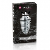 Анальный плаг для электростимуляции Hector Helix Buttplug L - 11,5 см. - MyStim - купить с доставкой в Новороссийске