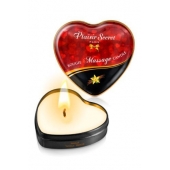 Массажная свеча с ароматом ванили Bougie Massage Candle - 35 мл. - Plaisir Secret - купить с доставкой в Новороссийске