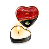 Массажная свеча с ароматом экзотических фруктов Bougie Massage Candle - 35 мл. - Plaisir Secret - купить с доставкой в Новороссийске