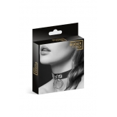 Узенький ошейник из полиуретана с кольцом - Bijoux Pour Toi - купить с доставкой в Новороссийске
