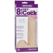 Ультрареалистичная насадка для трусиков Vac-U-Lock 8  ULTRASKYN Cock - 20,57 см. - Doc Johnson - купить с доставкой в Новороссийске
