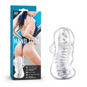 Прозрачный мастурбатор M for Men Hand Tool - Blush Novelties - в Новороссийске купить с доставкой