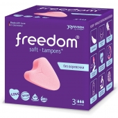 Женские гигиенические тампоны без веревочки FREEDOM normal - 3 шт. - Freedom - купить с доставкой в Новороссийске