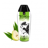 Интимный гель TOKO Pear   Exotic Green Tea с ароматом груши и зеленого чая - 165 мл. - Shunga - купить с доставкой в Новороссийске
