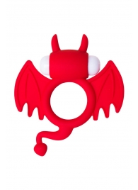 Красное эрекционное кольцо на пенис JOS COCKY DEVIL - JOS - в Новороссийске купить с доставкой
