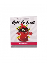 Стимулирующий презерватив-насадка Roll   Ball Raspberry - Sitabella - купить с доставкой в Новороссийске