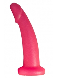 Розовый плаг-массажёр для простаты - 13,5 см. - LOVETOY (А-Полимер) - в Новороссийске купить с доставкой