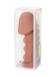 Насадка на фаллос с пузыриками, венками и ребристостью KOKOS Extreme Sleeve 09 - 12,7 см. - KOKOS - в Новороссийске купить с доставкой