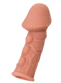 Насадка на фаллос с пузыриками, венками и ребристостью KOKOS Extreme Sleeve 09 - 12,7 см. - KOKOS - в Новороссийске купить с доставкой